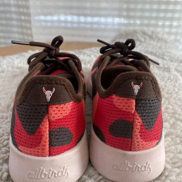 Allbirds Red and Black Sneakers - Picture 2 of 6
